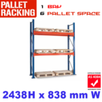 Used Pallet Racking 1 Bay Package