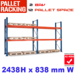 Used Pallet Racking 2 Bay Package