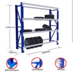 Timber Panel Shelving - CNA Storage Solution