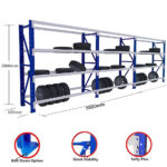 Timber Panel Shelving - CNA Storage Solution