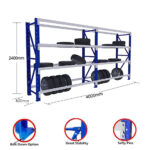 2.4M x 4M x 0.6M 1600KG Tyre Rack