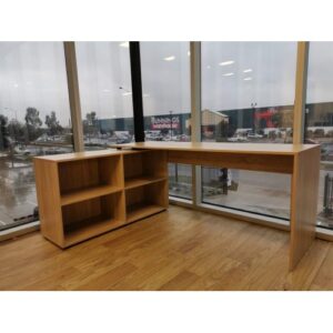 Brand New Simple L Shaped Corner Computer Desk 1 8m Cna Storage