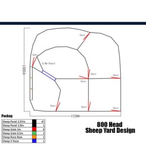 800 Head Sheep Yard
