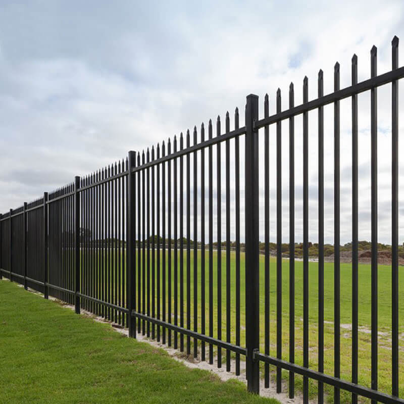 1.5M x 2.4M Steel Rod Top Security Fence Panel – CNA Storage: Racking ...