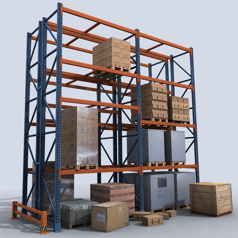 4877mm High System Second Hand Pallet Racking CNA Storage
