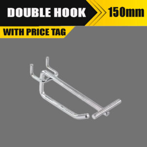 150mm Double Hook With Price Tag