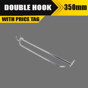 350mm Double Hook With Price Tag