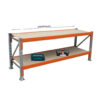 Wb 2650p2, 2650 x 840mm 1000kg Used Workbench with Board | CNA Storage