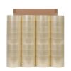Tapepart1, 36 Rolls Clear Packaging Sealing Tape 48mm x 75m 52mic