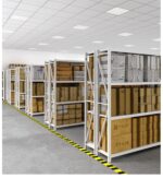 Timber Panel Shelving - CNA Storage Solution