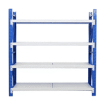 Blue Metal Garage Shelving Rack