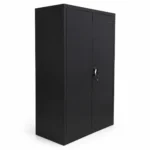 2 Door Storage Cabinet 180x91.5x56cm Lockable Cupboard