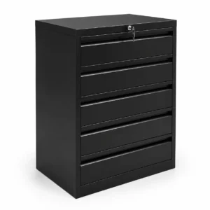 5 Drawer Cabinet Lockable 78.5x66.5x56cm