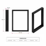 2PCS Gap Cover 787mm x 92mm x 560mm - Image 2