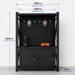 2M x 1.25M x 0.6M Modular Workbench & Storage System - Image 2