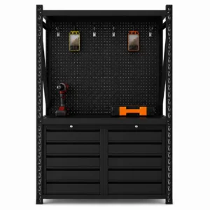 2M x 1.5M x 0.6M Modular Workbench & Storage System