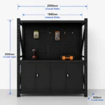 2M x 2.0M x 0.6M Modular Workbench & Storage System - Image 3