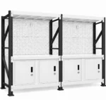 2M x 2.4M x 0.6M Modular Workbench & Storage System - Image 7