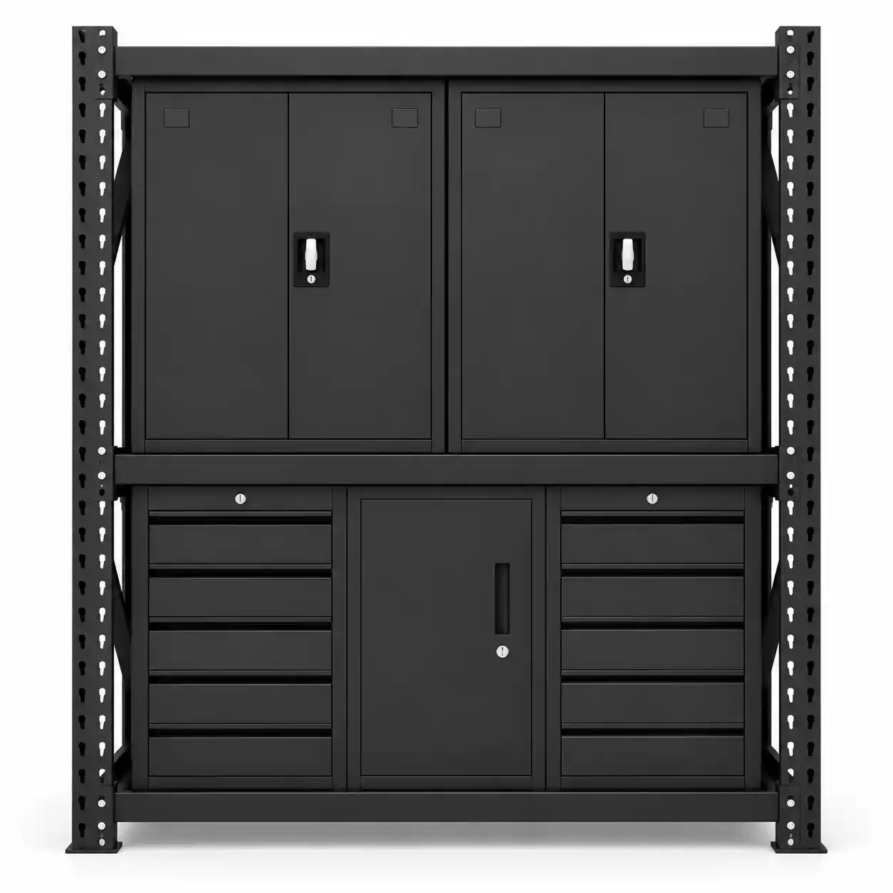 20MC60-200D2C3MB 2M x 2.0M x 0.6M Modular Cabinet Drawers System - Image 1