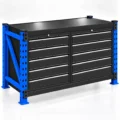 1.5M x 0.6M Heavy Duty Island Workbench 500kg/Level - Image 4