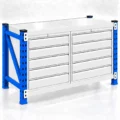 1.5M x 0.6M Heavy Duty Island Workbench 500kg/Level - Image 6