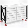 1.5M x 0.6M Heavy Duty Island Workbench 500kg/Level - Image 12
