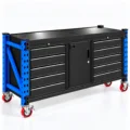 2M x 0.6M Heavy Duty Island Workbench 500kg/Level - Image 10
